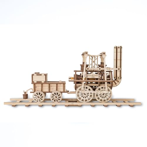 GOUX 3D-Dampfzug-Modell-Bausatz, DIY Holz-Puzzle-Set für Erwachsene & Jugendliche, pädagogische STEM Spielzeug, Vintage Zug Bauprojekt, Sammler Display-Modell 325PCS GOUX 3D-Dampfzug-Modell-Bausatz, DIY Holz-Puzzle-Set für Erwachsene & Jugendliche, pädagogische STEM Spielzeug, Vintage Zug Bauprojekt, Sammler Display-Modell 325PCS von GOUX