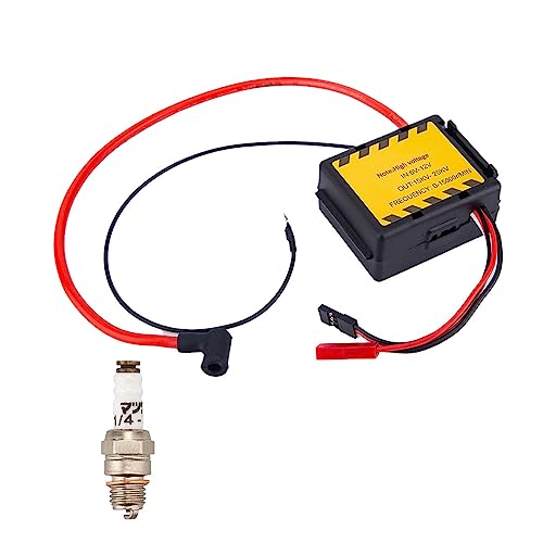GOUX CDI-Zünder + Zündkerzen-Kit für Hit and Miss Motormodell Zündung Starter Kit GOUX CDI-Zünder + Zündkerzen-Kit für Hit and Miss Motormodell Zündung Starter Kit von GOUX