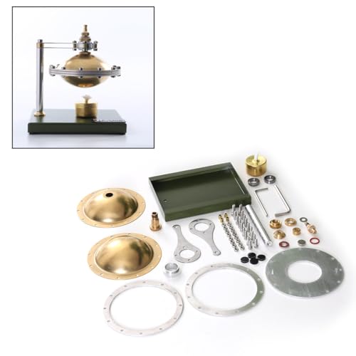 GOUX Dampfmaschine Modellbausatz, Dampfmaschine Bausatz Motor Modell, Externer Verbrennungsmotor Modellbau für Physik-Experimente Kinder und Technikbegeisterte GOUX Dampfmaschine Modellbausatz, Dampfmaschine Bausatz Motor Modell, Externer Verbrennungsmotor Modellbau für Physik-Experimente Kinder und Technikbegeisterte von GOUX