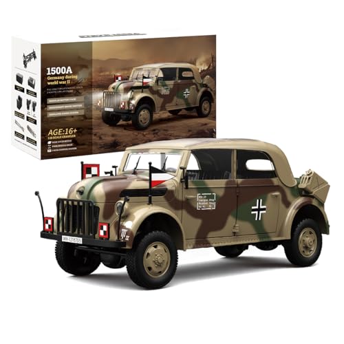 GOUX RC Militärfahrzeuge, Hg4-51 1/18 2.4g Rc Kommandofahrzeug Modell Elektrisch Gebürstet Simulation 4wd Militärfahrzeug, Ferngesteuertes Auto für Erwachsene GOUX RC Militärfahrzeuge, Hg4-51 1/18 2.4g Rc Kommandofahrzeug Modell Elektrisch Gebürstet Simulation 4wd Militärfahrzeug, Ferngesteuertes Auto für Erwachsene von GOUX
