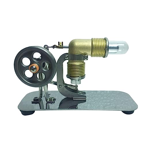 GOUX Stirlingmotor Modellbausatz, Stirling Engine Bausatz Stirlingmotor Modell, Externer Verbrennungsmotor Pädagogisches Spielzeug Geburtstagsgeschenk Technikbegeisterte von GOUX