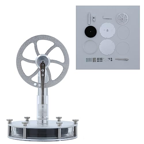 GOUX Stirlingmotor Modellbausatz, Stirling Engine Bausatz Stirlingmotor Modell, Externer Verbrennungsmotor Pädagogisches Spielzeug Geburtstagsgeschenk Technikbegeisterte von GOUX