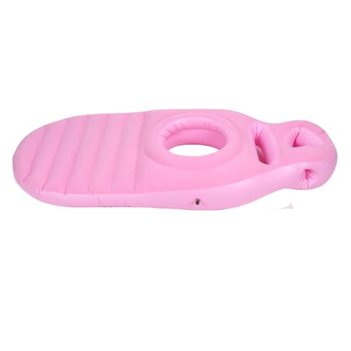 GOWENIC Aufblasbares Kissen, Volles PVC -Speckkissen für Schwimmbad (PINK) von GOWENIC