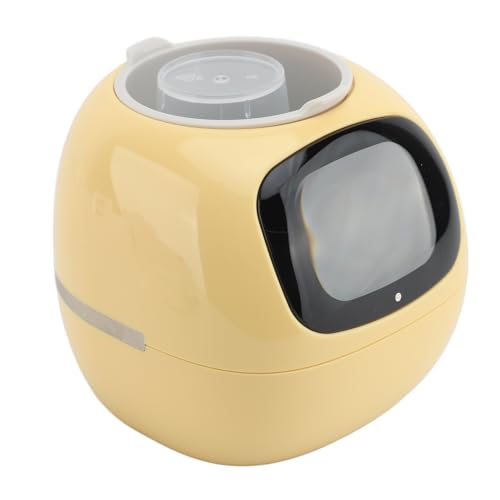 GOWENIC Intelligenter Pflanzer, Clock -Kalender Dekorative Display Smart Plant Pot 49 Ausdrücke für Geburtstagsgeschenke (Yellow) von GOWENIC