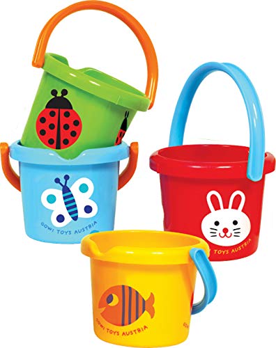 GOWI 558-01 Eimer, Durchmesser 14cm, einzeln, farblich Sortiert, Sandkästen und Sandspielzeug GOWI 558-01 Eimer, Durchmesser 14cm, einzeln, farblich Sortiert, Sandkästen und Sandspielzeug von GOWI
