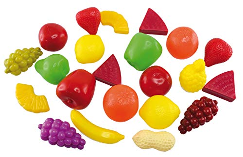 GOWI Spiel-Lebensmittel für Kaufladen oder Spielküche (Früchte 22tlg) von GOWI
