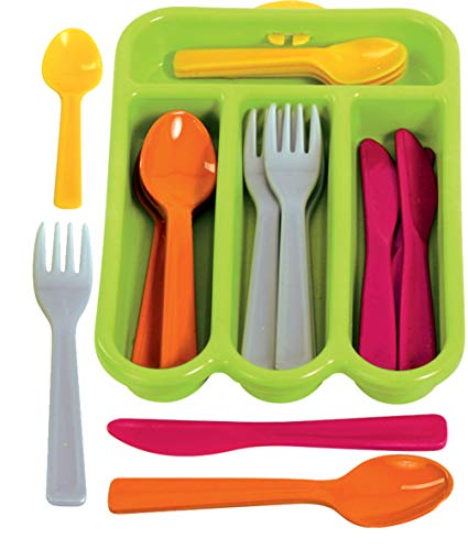 Gowi Toys Cutlery Set (Green) - Set of 4 von GOWI