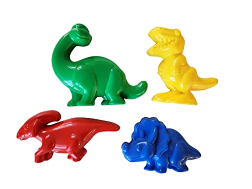 Gowi 550-21 Dinosaurier Dinoförmchen-Set 4 im Netz von GOWI