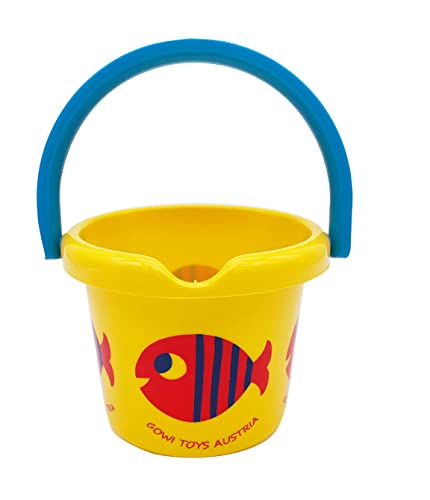 Gowi 550-54 Eimer ø14cm - Gelb, Sand- und Wasserspielzeug von GOWI