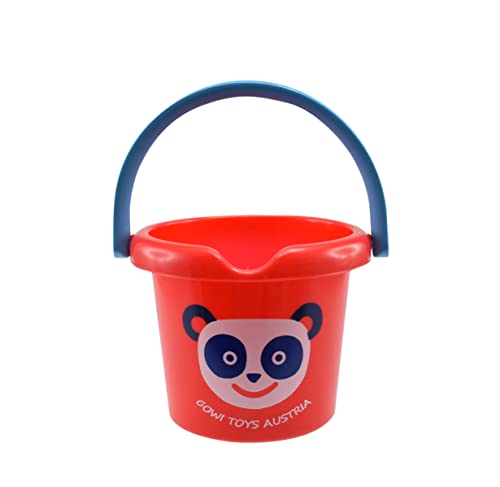 Gowi 550-56 Eimer ø16cm - Rot, Sand- und Wasserspielzeug von GOWI