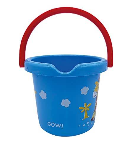 Gowi 550-61 Eimer ø18cm - Blau, Sand- und Wasserspielzeug von GOWI