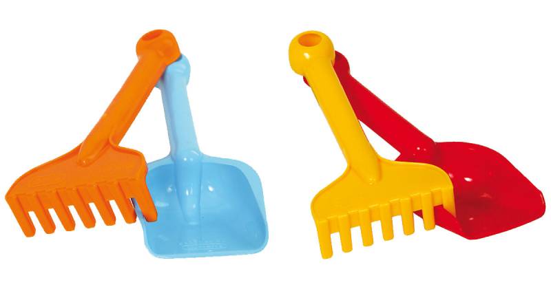 Schaufel- und Rechenset, 22 cm mehrfarbig von GOWI