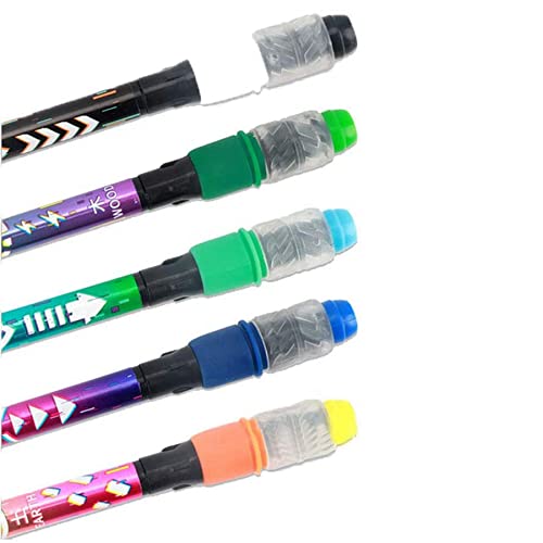 GOZAR 1 Stück Non Slip Beschichtete 21Cm Spinning Pen Pro Competition Zufällige Farbe -Stil 3 von C-FUNN