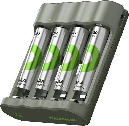 GP Batteries B441 Rundzellen-Ladegerät NiMH Micro (AAA), Mignon (AA) von GP Batteries