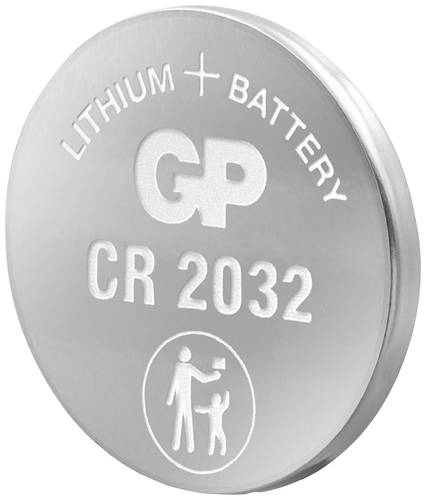 GP Batteries Knopfzelle CR 2032 3V 220 mAh Lithium GPCR2032STD721C1 von GP Batteries