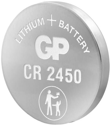 GP Batteries Knopfzelle CR 2450 3V 1 St. 600 mAh Lithium GPCR2450STD916C1 von GP Batteries