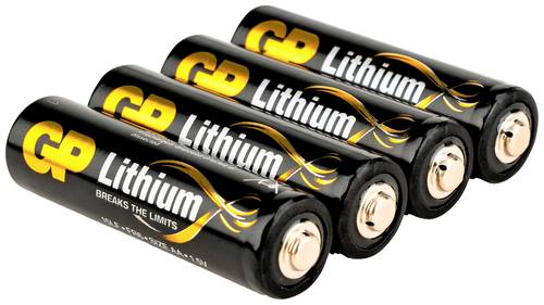 GP Batteries GP15LF562C4 Mignon (AA)-Batterie Lithium 1.5V 4St. von GP Batteries