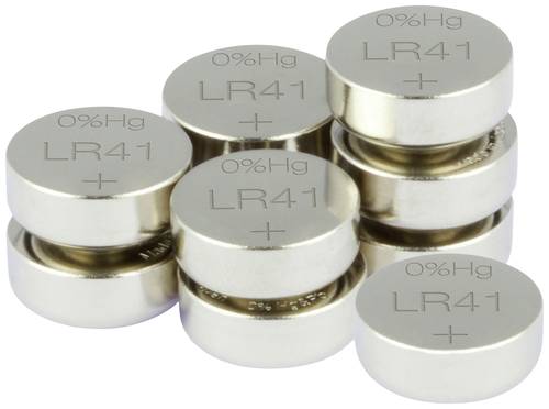 GP Batteries Knopfzelle LR 41 1.5V 10 St. Alkali-Mangan GP192ASTD533C10 von GP Batteries