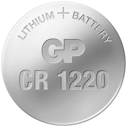 GP Batteries Knopfzelle CR 1220 3V Lithium GPCR1220STD346C1 von GP Batteries