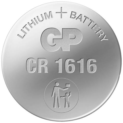 GP Batteries Knopfzelle CR 1616 3V 1 St. Lithium GPCR1616 von GP Batteries