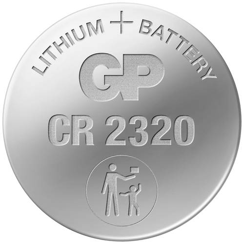 GP Batteries Knopfzelle CR 2320 3V 1 St. Lithium GPCR2320E-2CPU1 von GP Batteries