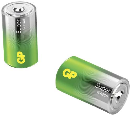 GP Batteries Super Mono (D)-Batterie Alkali-Mangan 1.5V 2St. von GP Batteries