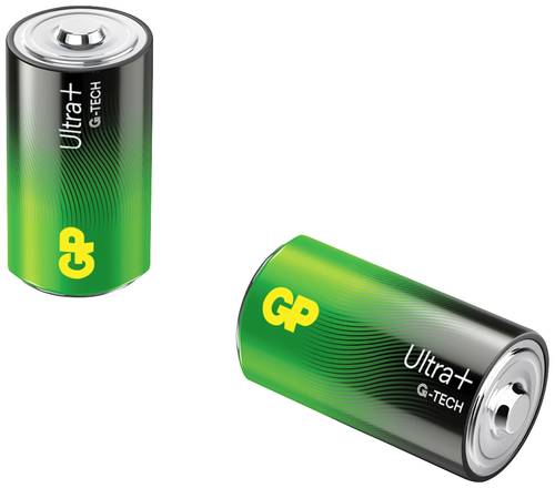 GP Batteries Ultra Plus Mono (D)-Batterie Alkali-Mangan 1.5V 2St. von GP Batteries