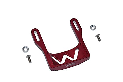 1/10 4WD TA08 PRO 58693 Chassis Tuning Teile Aluminium Motor Mount for Tamiya 1/10 4WD TA08 PRO 58693 - 5Pc Set Red von GPM Racing