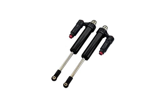 Aluminium 6061-T6 Front L-Shape Piggy Back (Built-In Piston) Internal Damper 135mm for Traxxas 1:7 Unlimited Desert Racer UDR Pro-Scale 4X4 (#85076-4) Upgrades - Black von GPM Racing