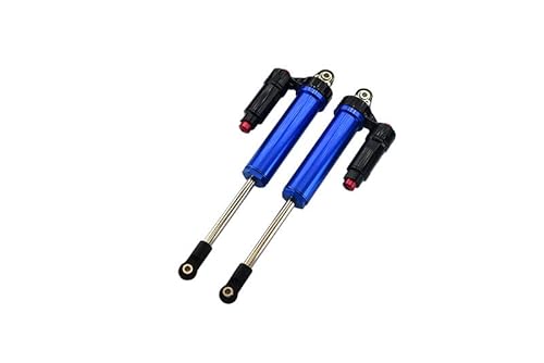 Aluminium 6061-T6 Front L-Shape Piggy Back (Built-In Piston) Internal Damper 135mm for Traxxas 1:7 Unlimited Desert Racer UDR Pro-Scale 4X4 (#85076-4) Upgrades - Blue von GPM Racing