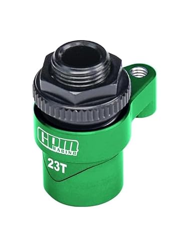 Aluminium 7075 Alloy 23T Servo Saver Set Horn with Built-In Spring for Traxxas 1/16 Mini Maxx 4WD RTR Brushless Monster Truck 107154-1 Upgrades - Green Aluminium 7075 Alloy 23T Servo Saver Set Horn with Built-In Spring for Traxxas 1/16 Mini Maxx 4WD RTR Brushless Monster Truck 107154-1 Upgrades - Green von GPM Racing
