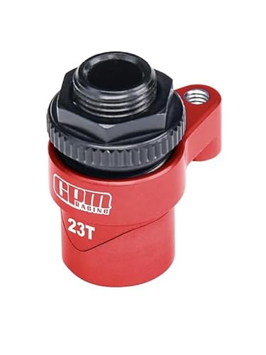 Aluminium 7075 Alloy 23T Servo Saver Set Horn with Built-In Spring for Traxxas 1/16 Mini Maxx 4WD RTR Brushless Monster Truck 107154-1 Upgrades - Red Aluminium 7075 Alloy 23T Servo Saver Set Horn with Built-In Spring for Traxxas 1/16 Mini Maxx 4WD RTR Brushless Monster Truck 107154-1 Upgrades - Red von GPM Racing