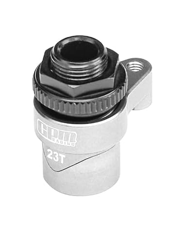 Aluminium 7075 Alloy 23T Servo Saver Set Horn with Built-In Spring for Traxxas 1/16 Mini Maxx 4WD RTR Brushless Monster Truck 107154-1 Upgrades - Silver Aluminium 7075 Alloy 23T Servo Saver Set Horn with Built-In Spring for Traxxas 1/16 Mini Maxx 4WD RTR Brushless Monster Truck 107154-1 Upgrades - Silver von GPM Racing