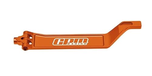 Aluminium 7075 Alloy Alloy Battery Hold-Down Post for Traxxas 1/16 Mini Maxx 4WD RTR Brushless Monster Truck 107154-1 Upgrades - Orange von GPM Racing