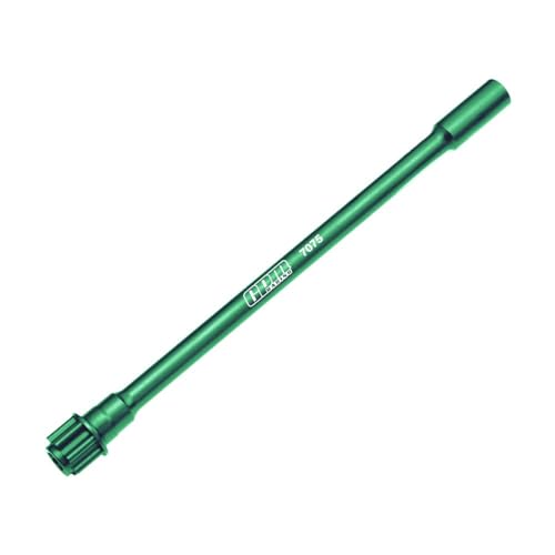 Aluminium 7075 Alloy Center Drive Shaft for Traxxas 1/16 Mini Maxx 4WD RTR Brushless Monster Truck 107154-1 Upgrades - Green von GPM Racing