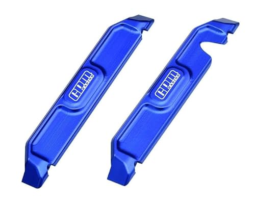Aluminium 7075 Alloy Chassis Nerf Bars for Traxxas 1/16 Mini Maxx 4WD RTR Brushless Monster Truck 107154-1 Upgrades - Blue Aluminium 7075 Alloy Chassis Nerf Bars for Traxxas 1/16 Mini Maxx 4WD RTR Brushless Monster Truck 107154-1 Upgrades - Blue von GPM Racing