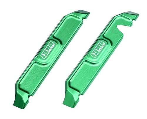Aluminium 7075 Alloy Chassis Nerf Bars for Traxxas 1/16 Mini Maxx 4WD RTR Brushless Monster Truck 107154-1 Upgrades - Green Aluminium 7075 Alloy Chassis Nerf Bars for Traxxas 1/16 Mini Maxx 4WD RTR Brushless Monster Truck 107154-1 Upgrades - Green von GPM Racing
