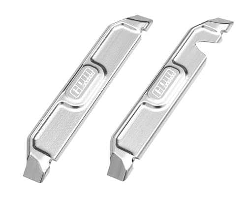 Aluminium 7075 Alloy Chassis Nerf Bars for Traxxas 1/16 Mini Maxx 4WD RTR Brushless Monster Truck 107154-1 Upgrades - Silver Aluminium 7075 Alloy Chassis Nerf Bars for Traxxas 1/16 Mini Maxx 4WD RTR Brushless Monster Truck 107154-1 Upgrades - Silver von GPM Racing