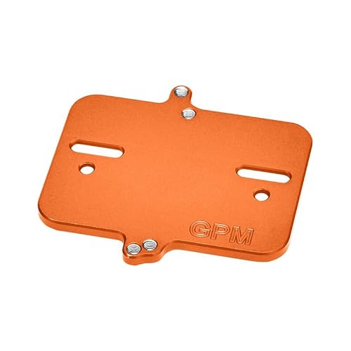 Aluminium 7075 Alloy Electronic Mount Plate for Traxxas 1/16 Mini Maxx 4WD RTR Brushless Monster Truck 107154-1 Upgrades - Orange Aluminium 7075 Alloy Electronic Mount Plate for Traxxas 1/16 Mini Maxx 4WD RTR Brushless Monster Truck 107154-1 Upgrades - Orange von GPM Racing