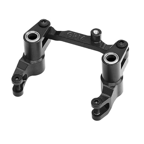 Aluminium 7075 Alloy Front Bellcrank Steering Assembly for Traxxas 1/16 Mini Maxx 4WD RTR Brushless Monster Truck 107154-1 Upgrades - Black von GPM Racing