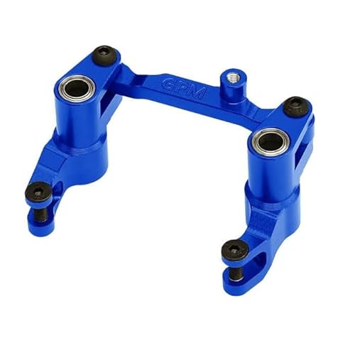 Aluminium 7075 Alloy Front Bellcrank Steering Assembly for Traxxas 1/16 Mini Maxx 4WD RTR Brushless Monster Truck 107154-1 Upgrades - Blue von GPM Racing