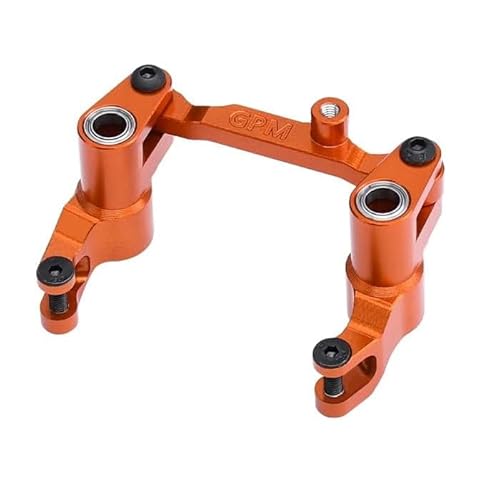 Aluminium 7075 Alloy Front Bellcrank Steering Assembly for Traxxas 1/16 Mini Maxx 4WD RTR Brushless Monster Truck 107154-1 Upgrades - Orange von GPM Racing