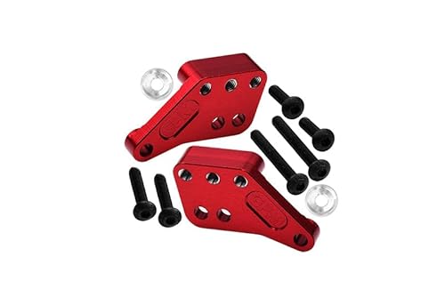 Aluminium 7075 Alloy Front Or Rear Shock Mount for Traxxas 1:8 4WD Maxx Slash 6S-102076-4/1:10 4WD Maxx-89076-4 Monster Truck Upgrades - Red von GPM Racing