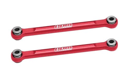Aluminium 7075 Alloy Front Steering Toe Links for Traxxas 1/16 Mini Maxx 4WD RTR Brushless Monster Truck 107154-1 Upgrades - Red Aluminium 7075 Alloy Front Steering Toe Links for Traxxas 1/16 Mini Maxx 4WD RTR Brushless Monster Truck 107154-1 Upgrades - Red von GPM Racing