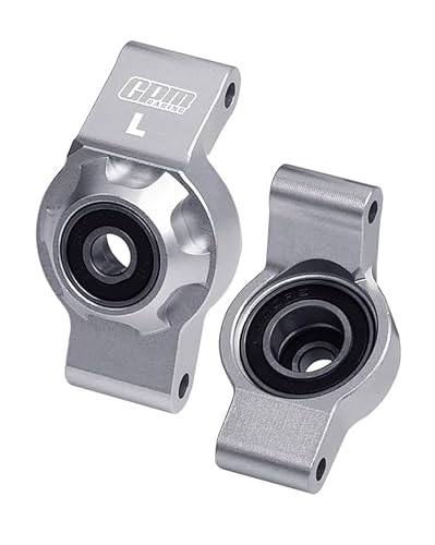 Aluminium 7075 Alloy Rear Hub Stub Axle Carriers with Oversize Bearing for Traxxas 1/16 Mini Maxx 4WD RTR Brushless Monster Truck 107154-1 Upgrades - Silver Aluminium 7075 Alloy Rear Hub Stub Axle Carriers with Oversize Bearing for Traxxas 1/16 Mini Maxx 4WD RTR Brushless Monster Truck 107154-1 Upgrades - Silver von GPM Racing