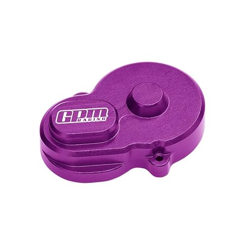 Aluminium 7075 Alloy Rear Main Gear Cover (Use with GPM Optional Motor Plate) for LOSI 1/24 Micro-B 2WD Buggy RTR-LOS00007 Upgrade Parts - Purple von GPM Racing