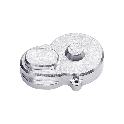Aluminium 7075 Alloy Rear Main Gear Cover (Use with GPM Optional Motor Plate) for LOSI 1/24 Micro-B 2WD Buggy RTR-LOS00007 Upgrade Parts - Silver von GPM Racing
