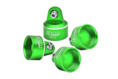 Aluminium 7075 Alloy Shock Caps for GPM Optional & Original Shock Absorbers for Traxxas 1/8 4WD Maxx Slash 6S-102076-4/1:10 4WD Maxx-89076-4/1:10 Maxx with WideMAXX-89086-4 Monster Truck - Green Aluminium 7075 Alloy Shock Caps for GPM Optional & Original Shock Absorbers for Traxxas 1/8 4WD Maxx Slash 6S-102076-4/1:10 4WD Maxx-89076-4/1:10 Maxx with WideMAXX-89086-4 Monster Truck - Green von GPM Racing
