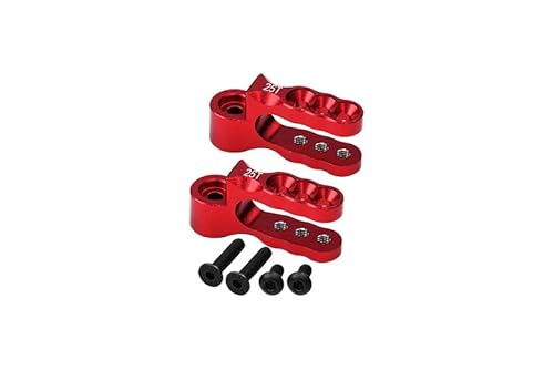 Aluminium 7075 Alloy Steering Servo Holders 25T for Traxxas 1:10 E-Revo Brushless/E-Revo VXL 2.0 / Revo 3.3 / Slayer Pro 4X4 / Summit/T-Maxx 3.3/1:7 XO-1 Upgrade Parts - Red Aluminium 7075 Alloy Steering Servo Holders 25T for Traxxas 1:10 E-Revo Brushless/E-Revo VXL 2.0 / Revo 3.3 / Slayer Pro 4X4 / Summit/T-Maxx 3.3/1:7 XO-1 Upgrade Parts - Red von GPM Racing