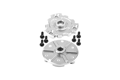 Aluminium 7075 Alloy Transmission Cush Drive Housing for Traxxas 1:10 E-Revo VXL Brushless / 4WD Maxx/WideMAXX / 1:8 Maxx Slash 6S / 1:5 X Maxx 8S / XRT 8S / X Maxx Ultimate/XRT Ultimate - Silver von GPM Racing